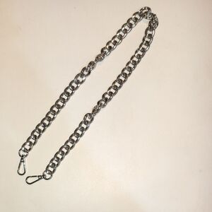 Silver Chain Bag Strap